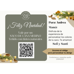 Tarjeta de Regalo - Saco...