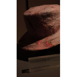 Sombrero de lana teñido con tintes naturales