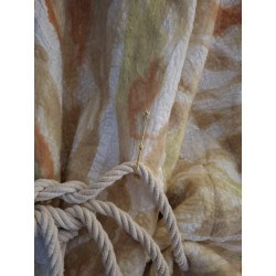 Blusa Río Abajo de Fieltro de Lana Merino y Seda Natural