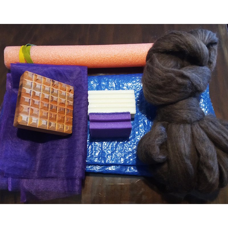 Kit inicial de materiales para Ruta Fieltro