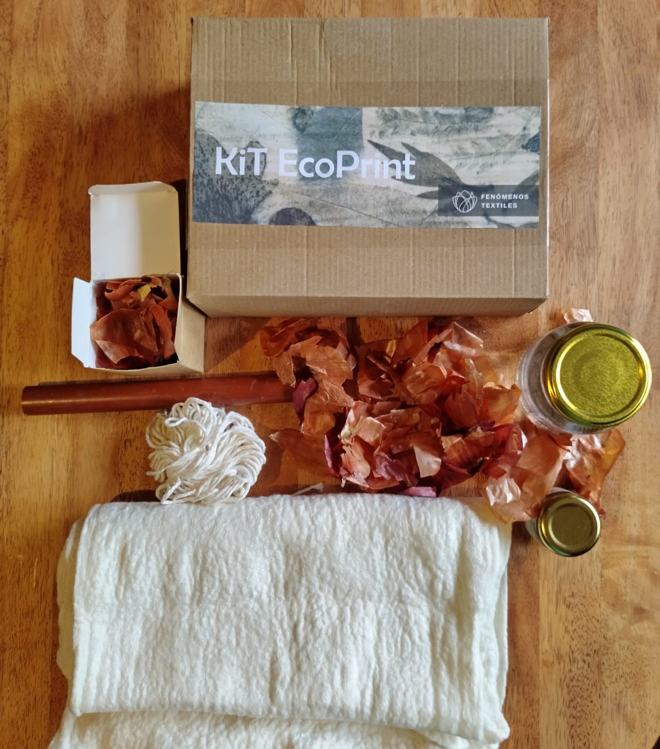Kit inicial de materiales para Ruta Ecoprint